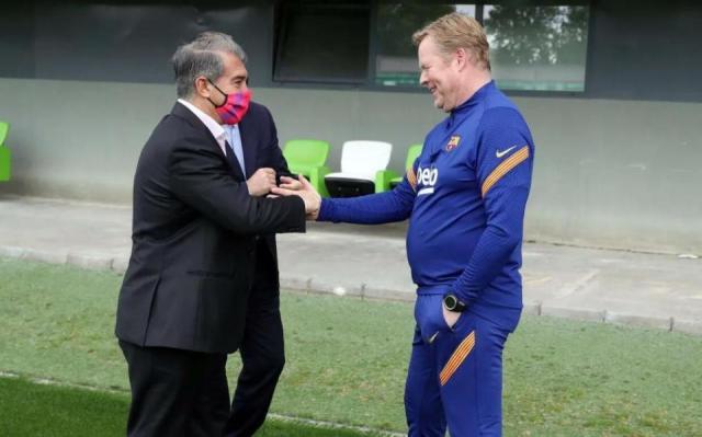 德甲2025-拉波尔塔今夏本想换帅 科曼回复：要换就赶紧